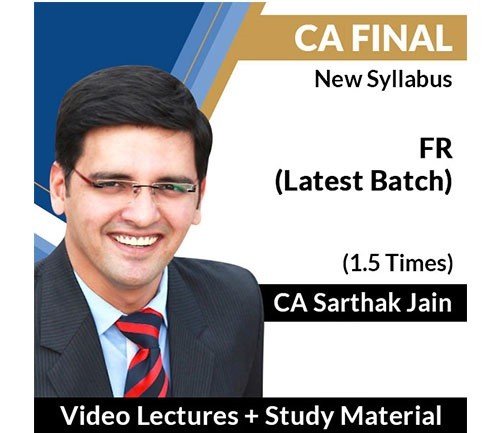 CA Final FR 90 Latest Lectures Completed Batch By Sarthak Jain (New) - Pen Drive & Google Drive