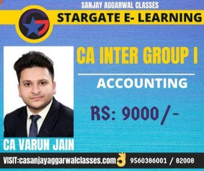 CA Inter Accounting by CA Varun Jain