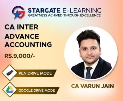 CA Inter Advance Accounting by CA Varun Jain
