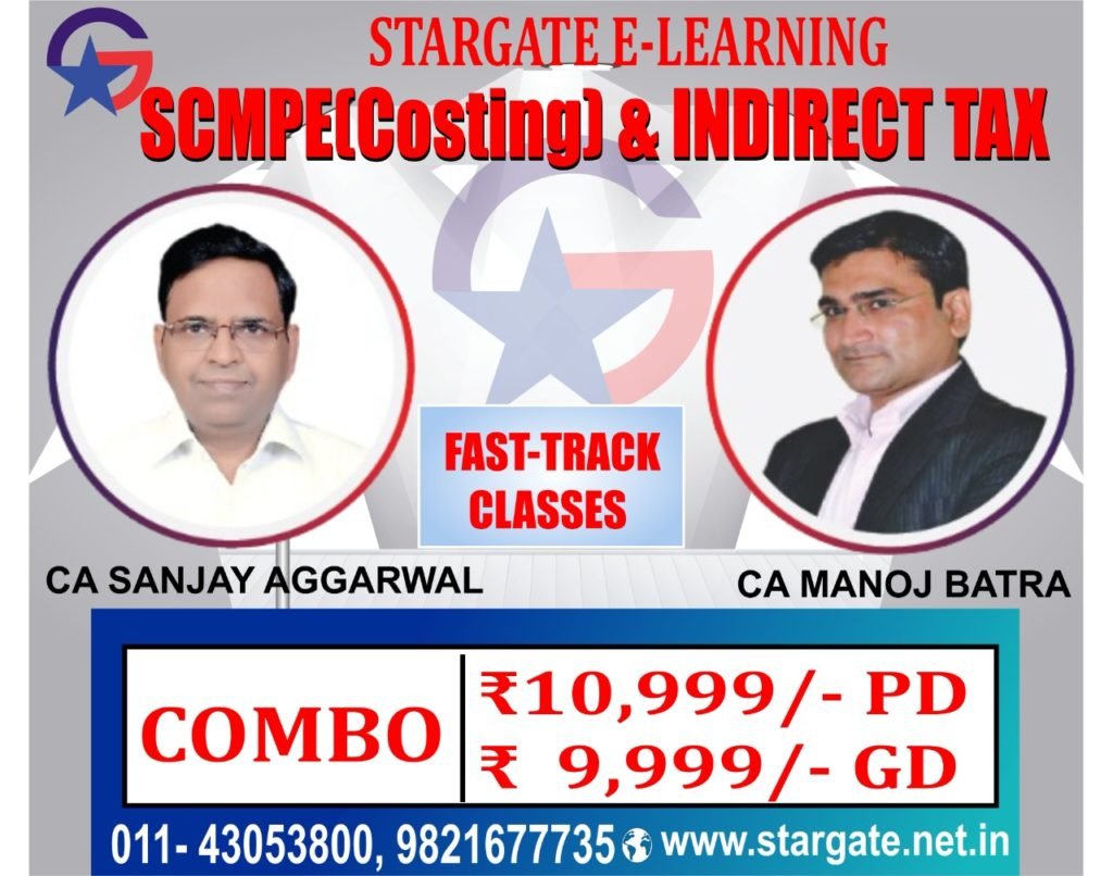 CA FINAL COSTING & IDT FAST TRACK - COMBO OFFER (Pen Drive)