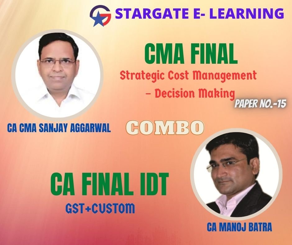 CMA FINAL COMBO & CA FINAL IDT - COMBO OFFER