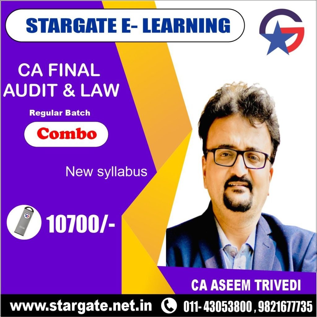 CA FINAL AUDIT & LAW REGULAR BATCH COMBO