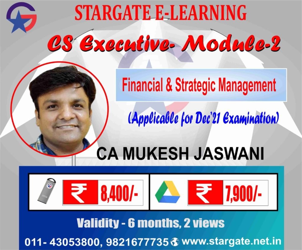 Financial & Strategic Management by Mukesh Jaswani