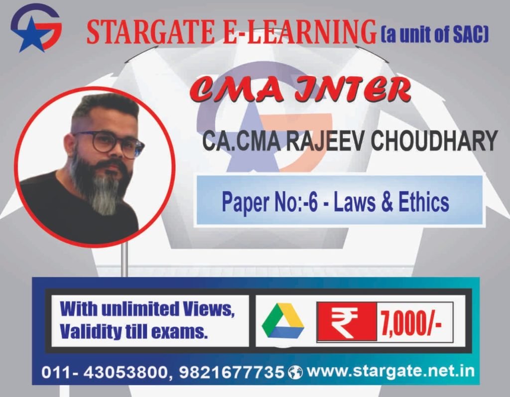 CMA FINAL GROUP 1 BY CA CMA RAJEEV CHOUDHARY