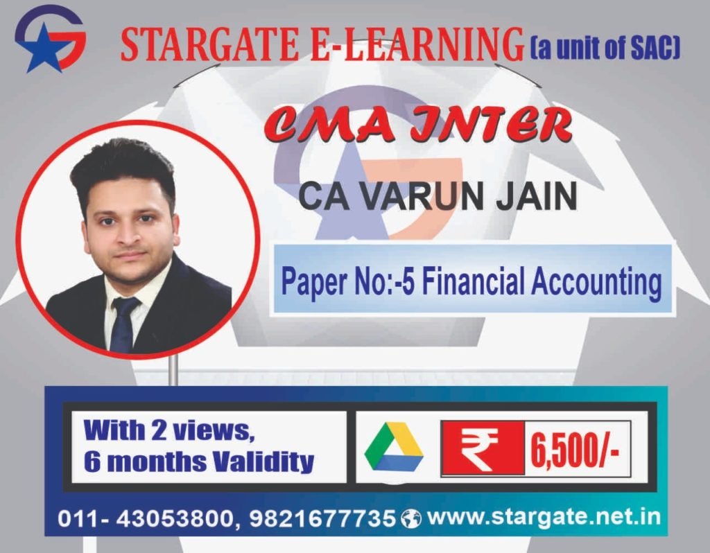 CMA INTER GROUP 1 BY CA VARUN JAIN
