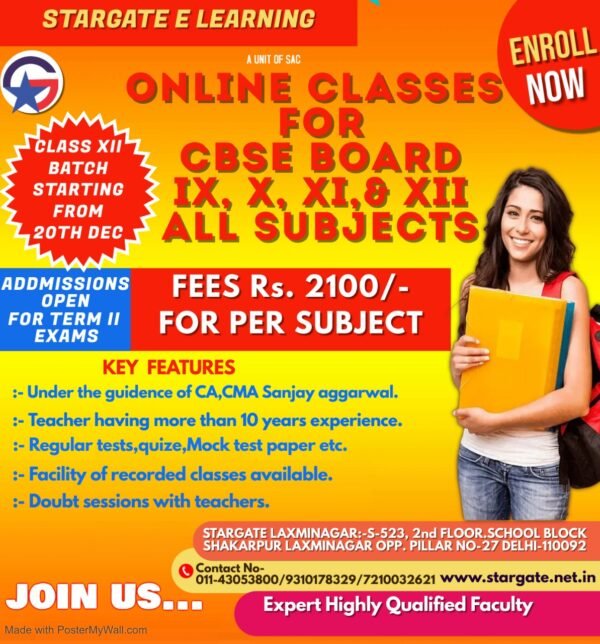 Online Classes for CBSE Board